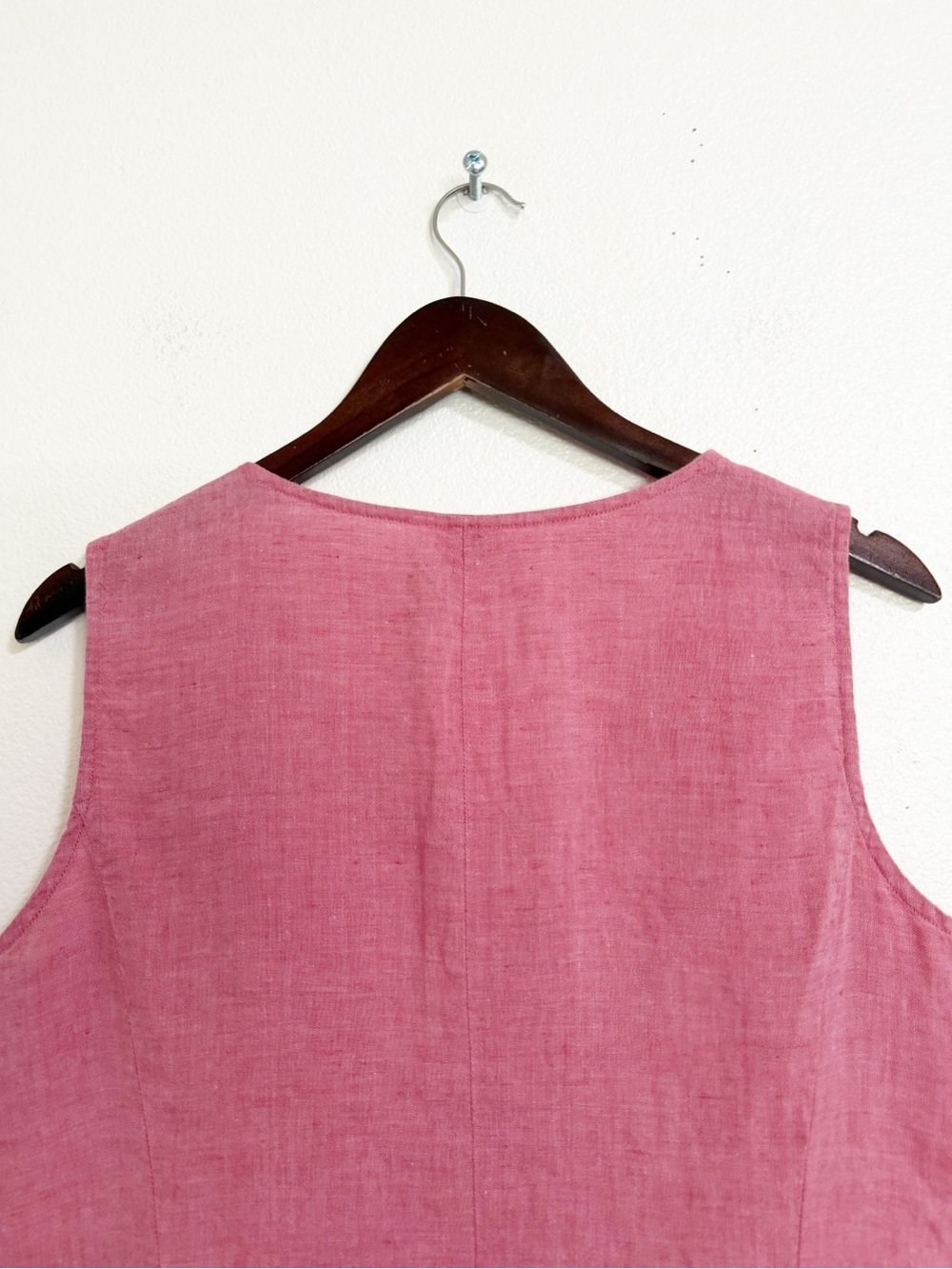 J. Jill Linen Pleated Hem Tank - Picture 6 of 9